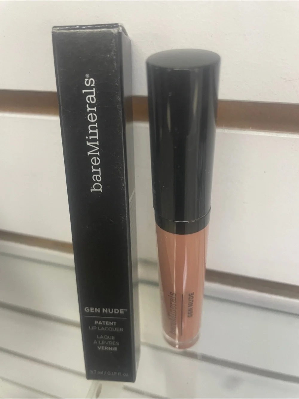 bareMinerals Gen Nude Patent Lip Lacquer — Color Yaas